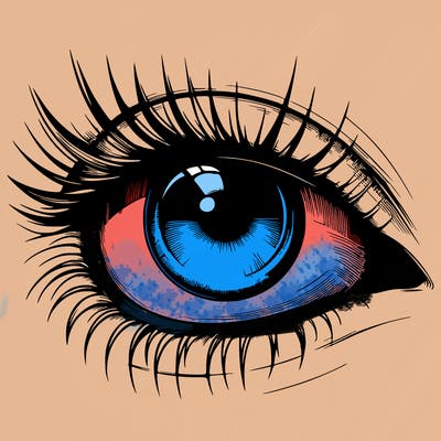 realistic eye