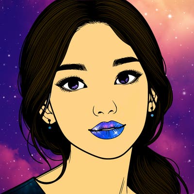 beautiful realistic asian woman