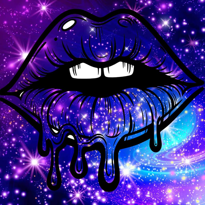 lips that look realistic and drip