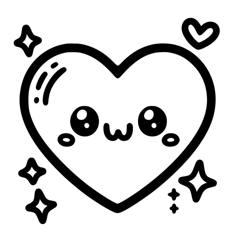 valentines heart, simple, cute