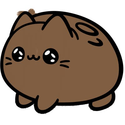 a jellybean that looks like a cat