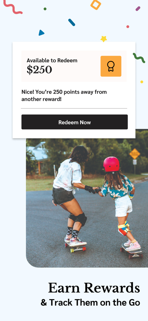 Oberfläche der Florida Blue App, die 250 Dollar für Prämien zur Einlösung anzeigt