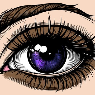 realistic eye