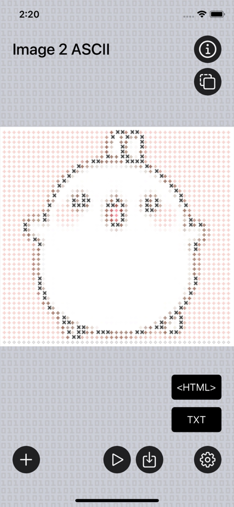Image 2 ASCII Art - Entertainment App | MWM