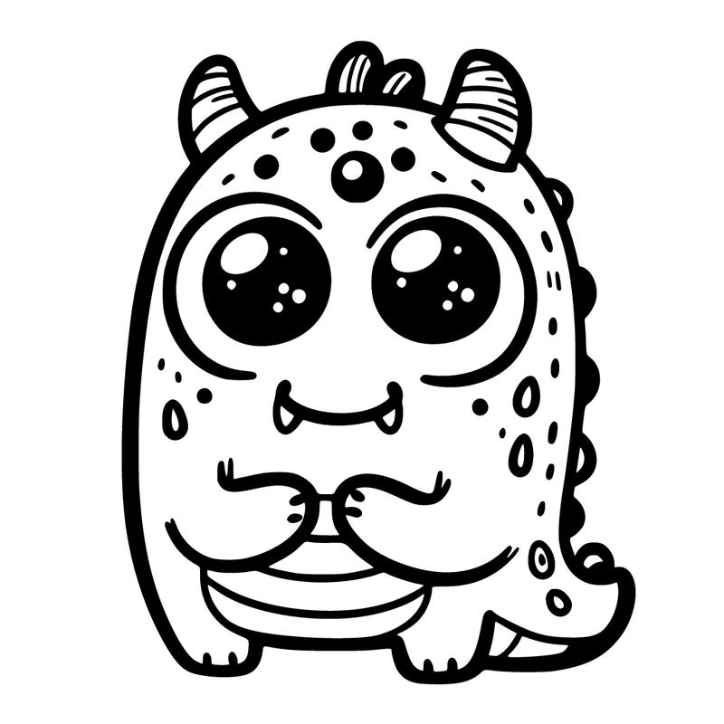 cute monster
