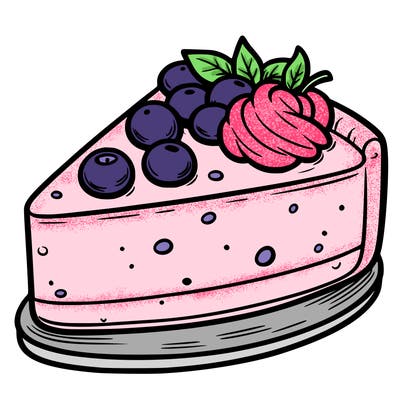 a cheesecake