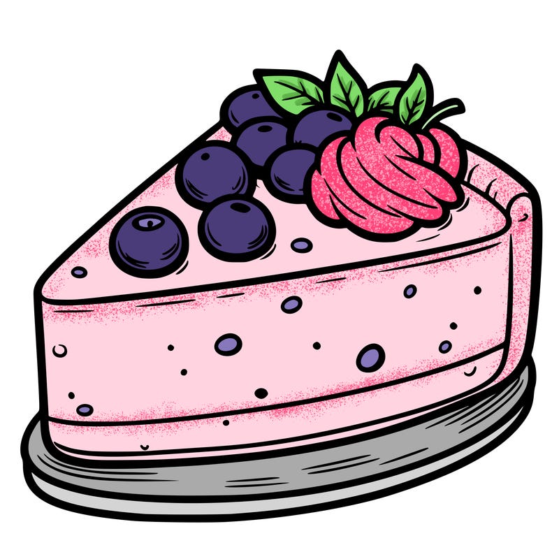 a cheesecake