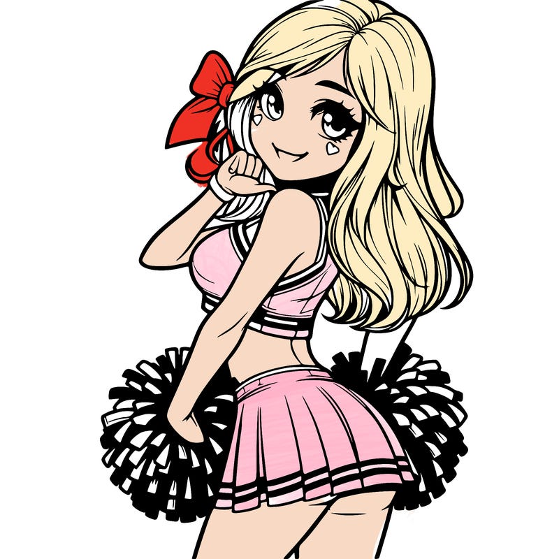realistic cheerleader
