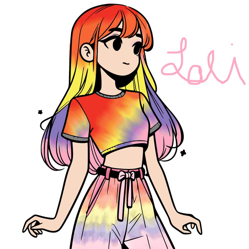 girl in a cute crop top