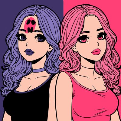 realistic twin sisters