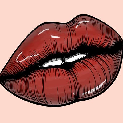 realistic lips
