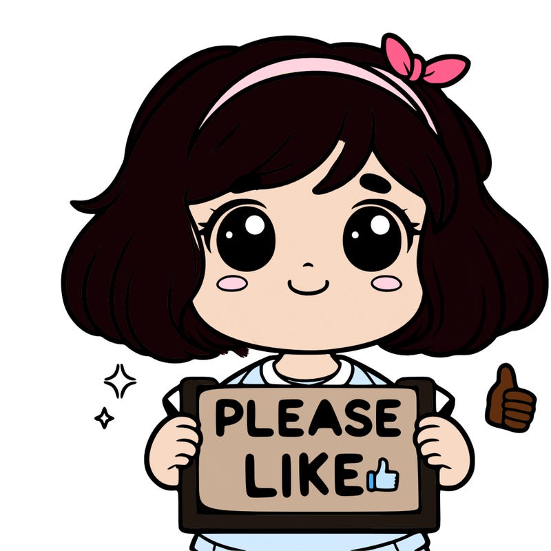 little girl holding plz like sign