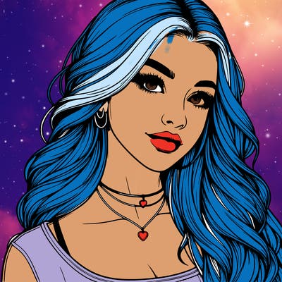 detailed realistic girl