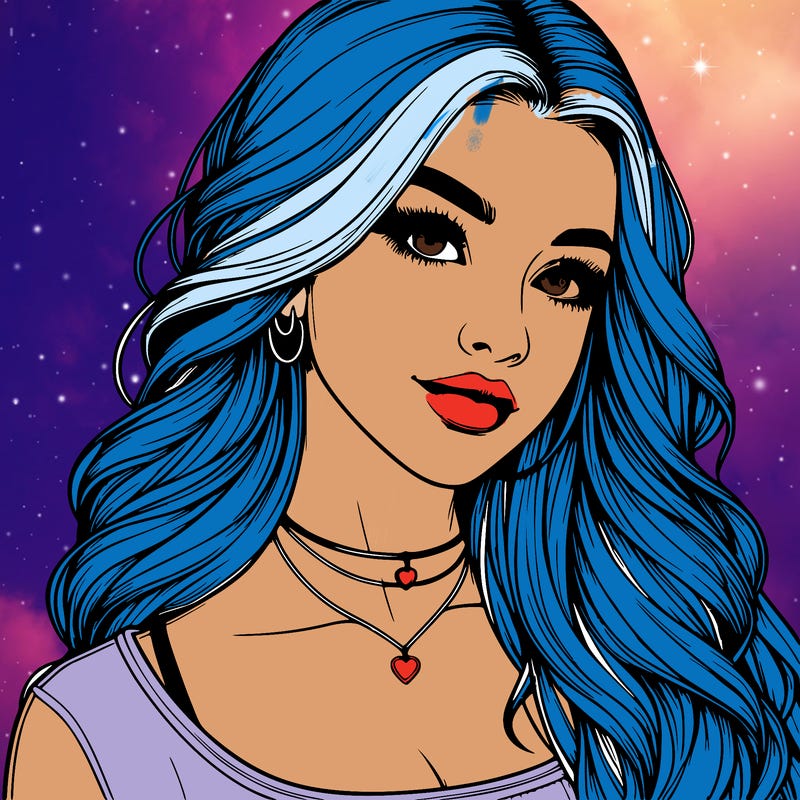 detailed realistic girl