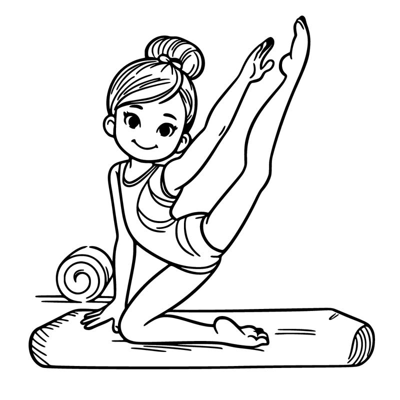 gymnastics girl