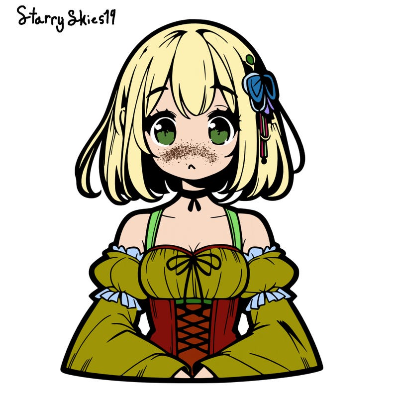 manga character girl