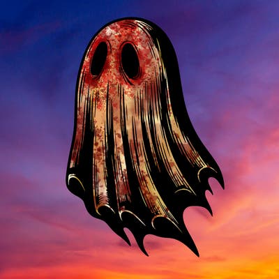 realistic creepy ghost