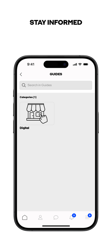 JJ2GO - JJ2GOアプリのインターフェース。従業員向けの小売トレーニングガイドを表示しています。