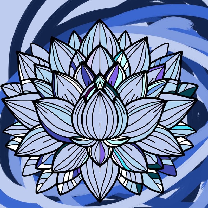 lotus flower mandala