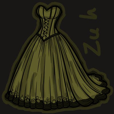 wedding dress-corset and a long and flowy skirt