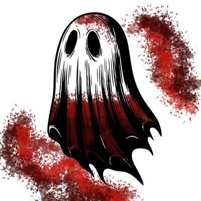 realistic creepy ghost