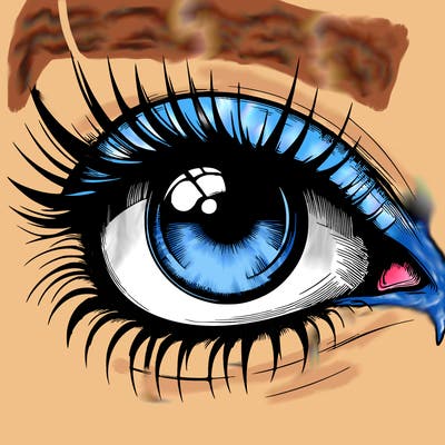 realistic eye
