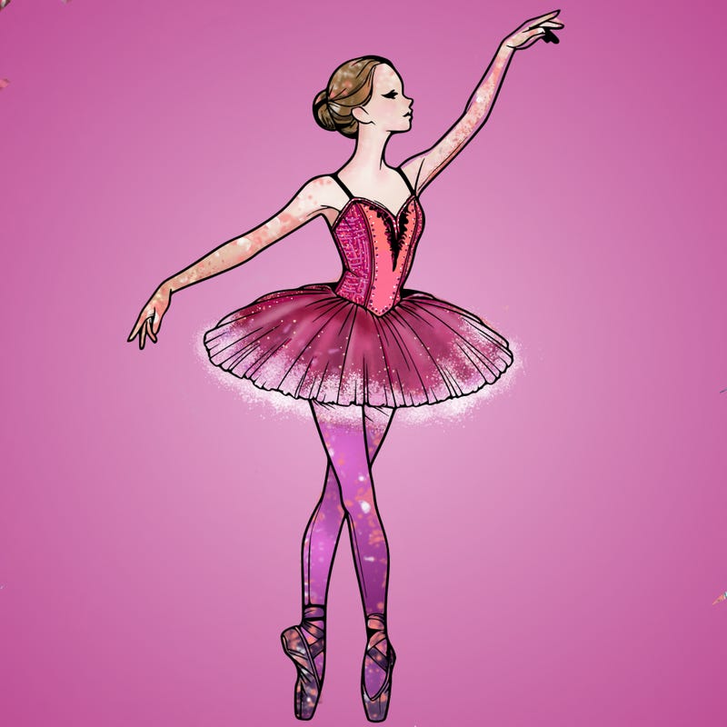 realistic ballerina
