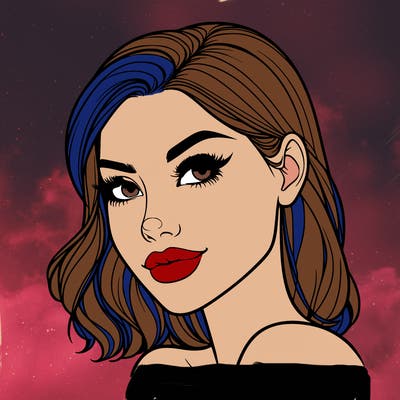 beautiful realistic woman with a face