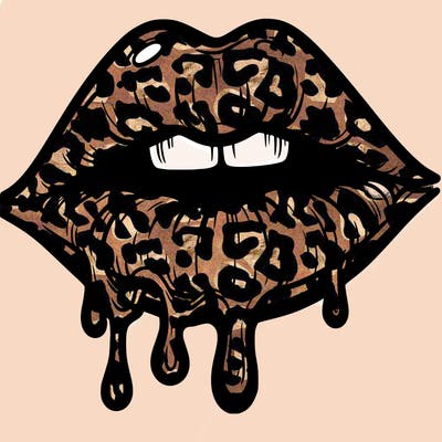 lips that look realistic and drip