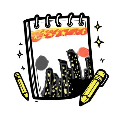 blank piece of paper