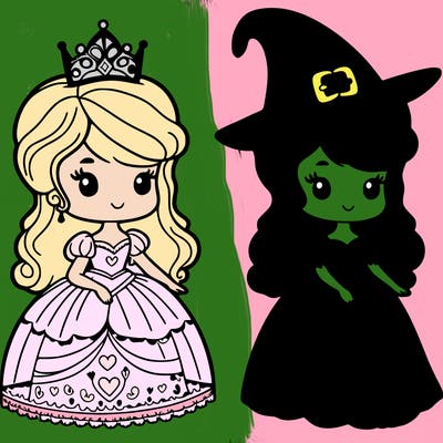princess as a witch