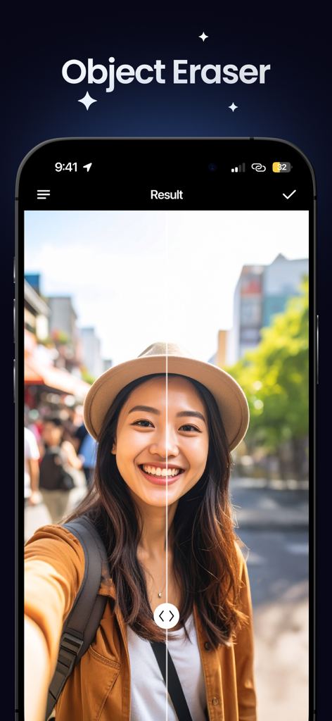 Erase objects - AI Eraser - 