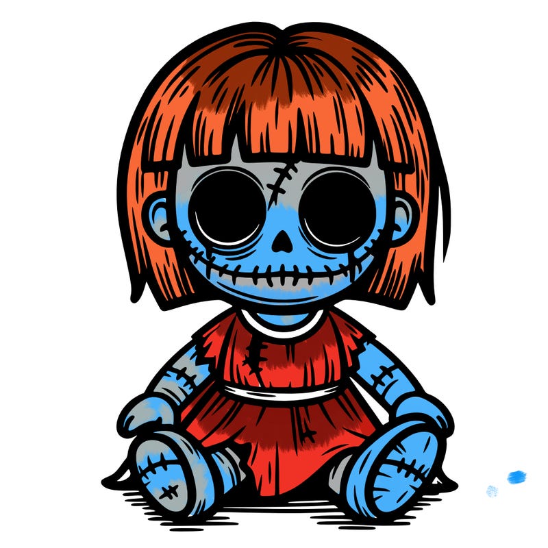 creepy doll