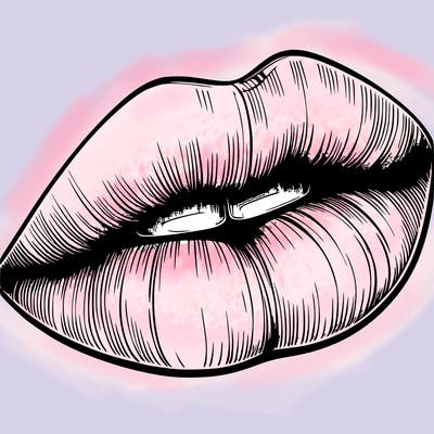 realistic lips