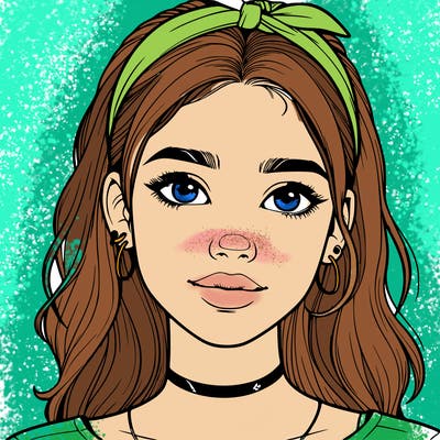 realistic teenage girl