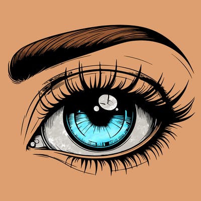 realistic eye