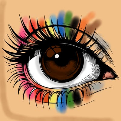 realistic eye