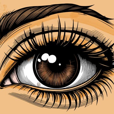 realistic eye