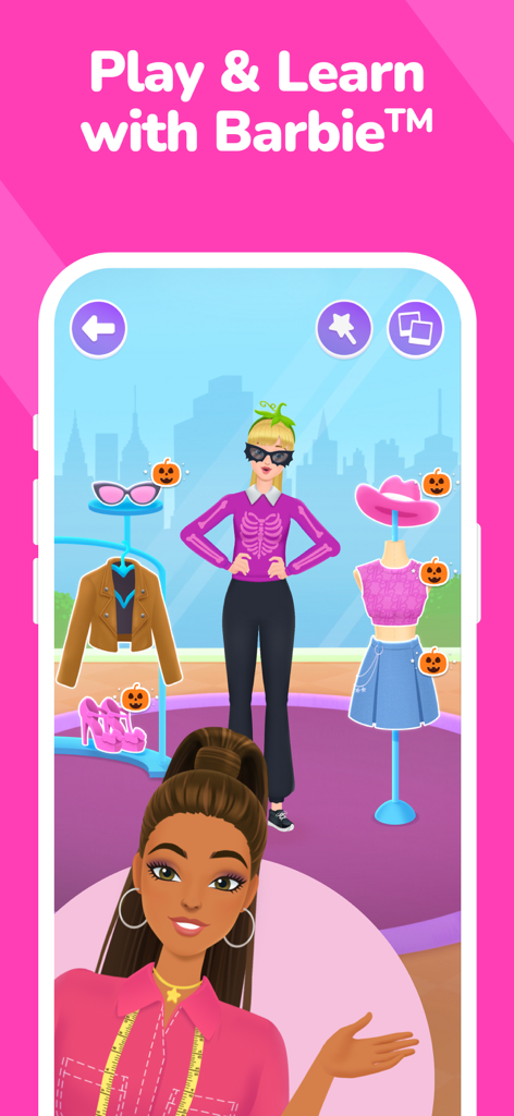 Kiddopia: Kids Learning Games - Juego de vestir de moda de Barbie para niños en Kiddopia