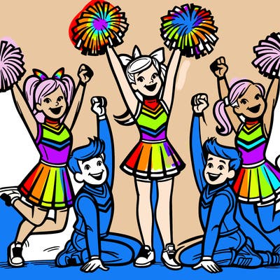 cheerleaders