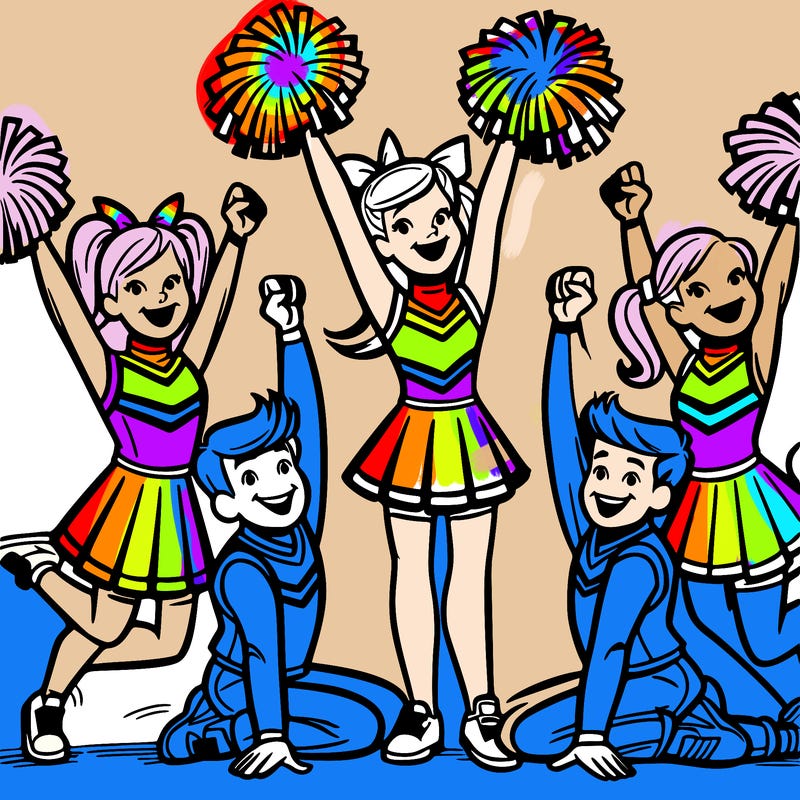 cheerleaders