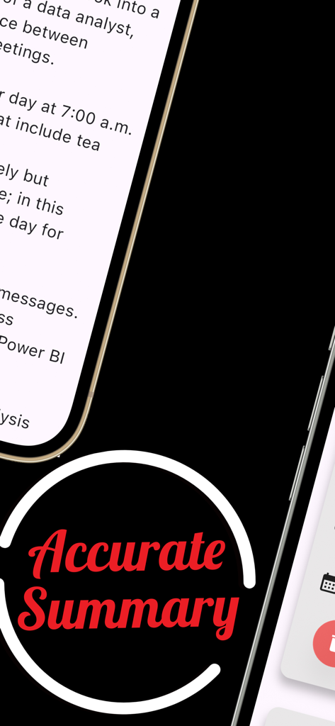 TubeAI: Summarizer for YouTube - Interfaz de la aplicación TubeAI que muestra un resumen preciso de un video de YouTube generado por IA.