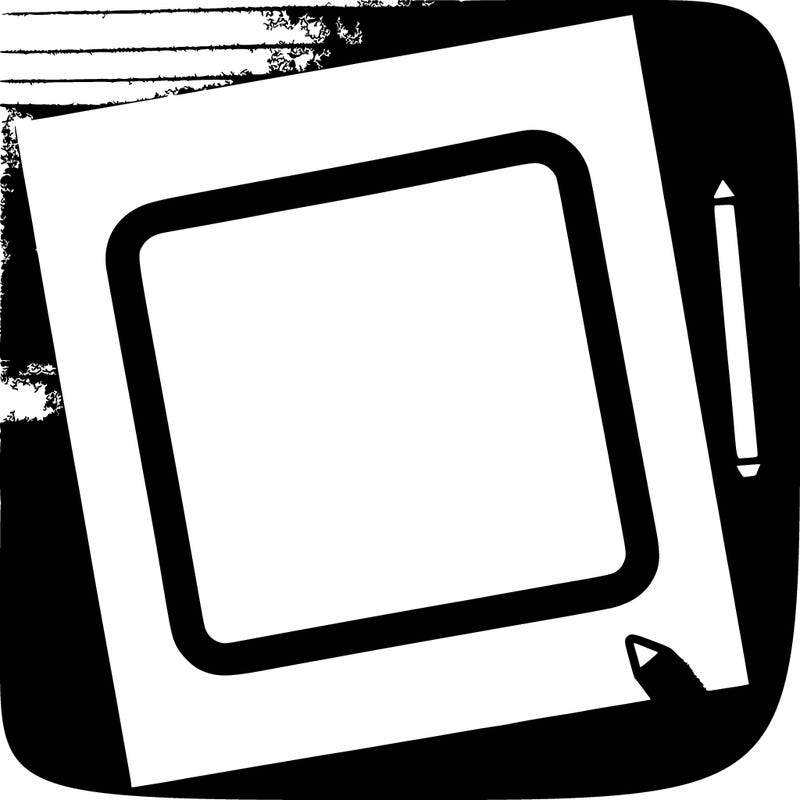 peice of paper with nothing on it