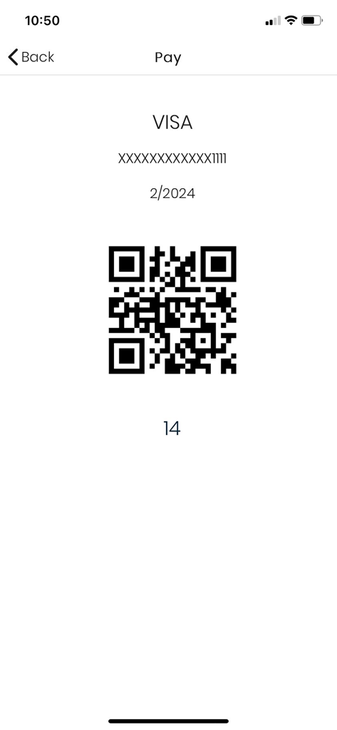 mySYSTOPIA - The mySYSTOPIA app payment screen featuring a scan and go QR code for contactless office dining payments.