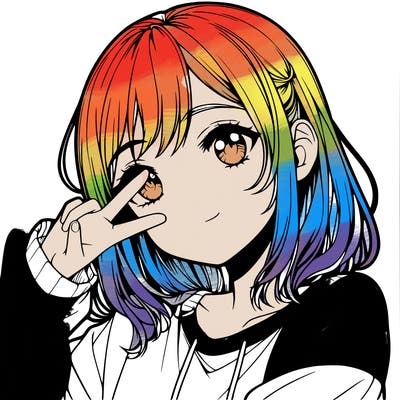 girl realistic anime