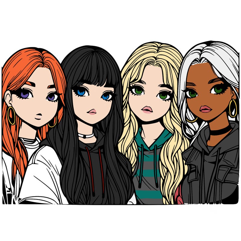 girl group realistic