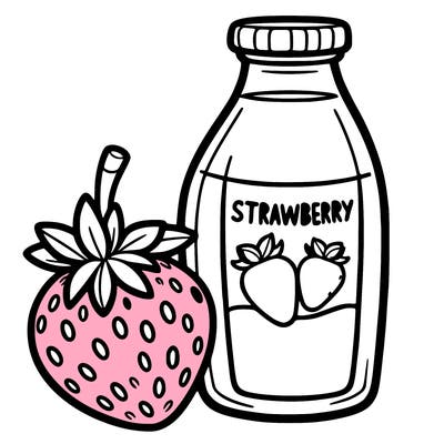 strawberry milk