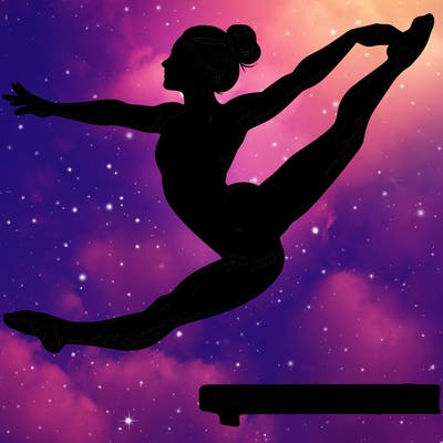 realistic professional gymnast