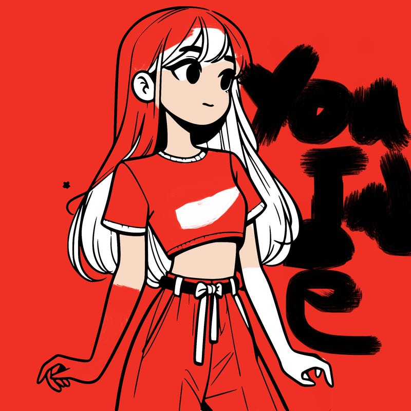 girl in a cute crop top