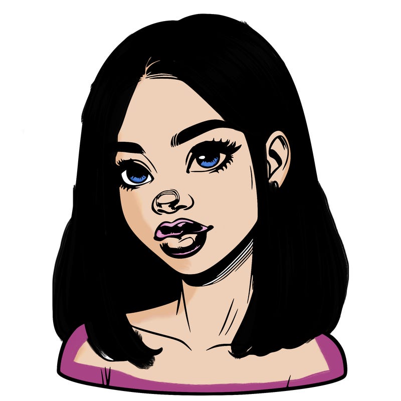 realistic black girl